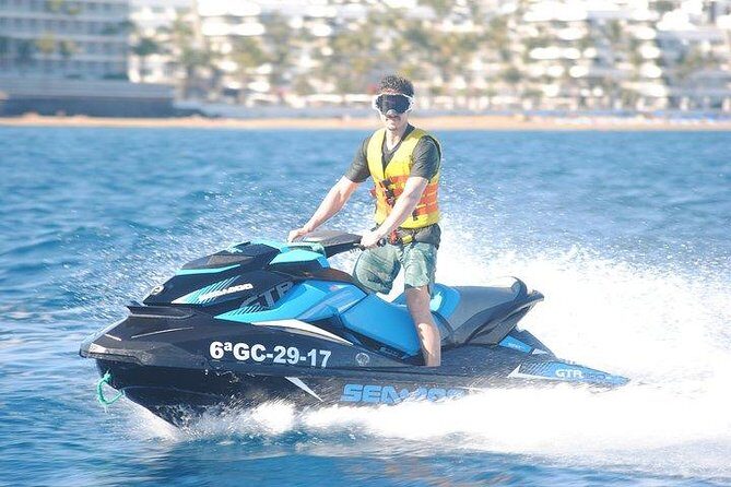 Double Safari 45 'In Playa Chica - An In-Depth Look at the Lanzarote Jet Ski Safari