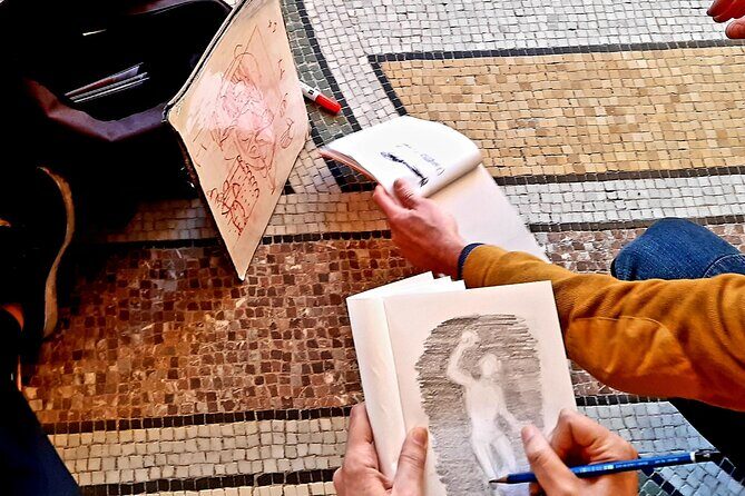 Drawing workshop/creative notebook during a walk from the Invalides to the Petit Palais - Practical Details: What to Know Before You Go
