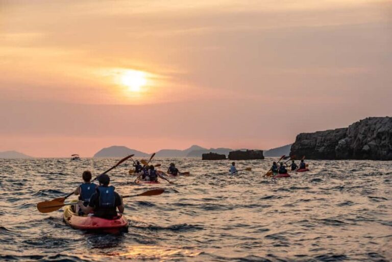 Dubrovnik: Sunset Sea Kayaking Tour - Exploring Dubrovnik from the Water: What to Expect