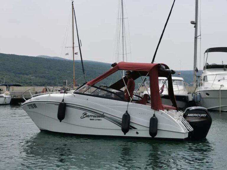 Dunat/Krk: Rent a boat Oki Barracuda 585 - Visiting Krk Island and Surroundings