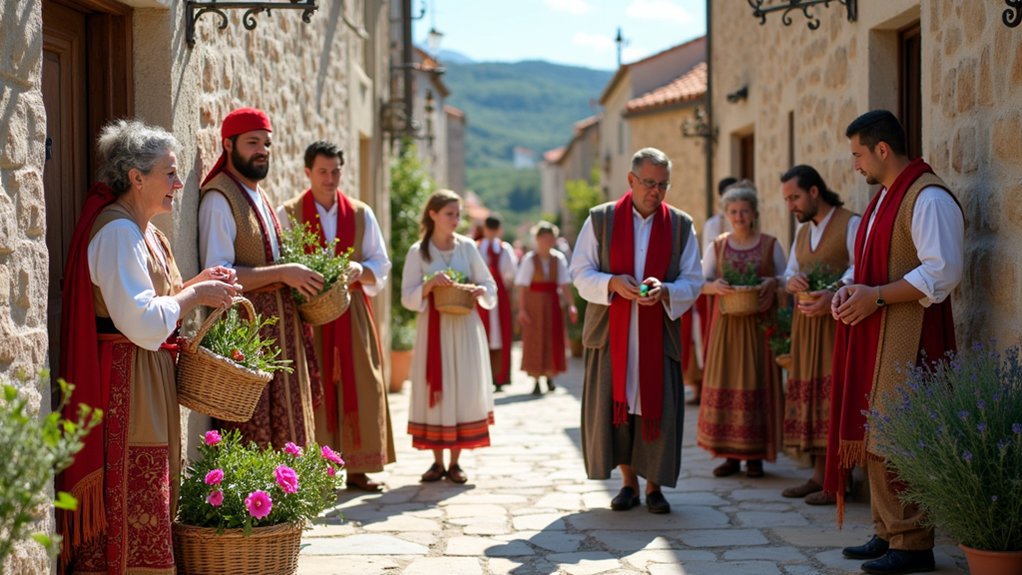 easter village preparations tradition