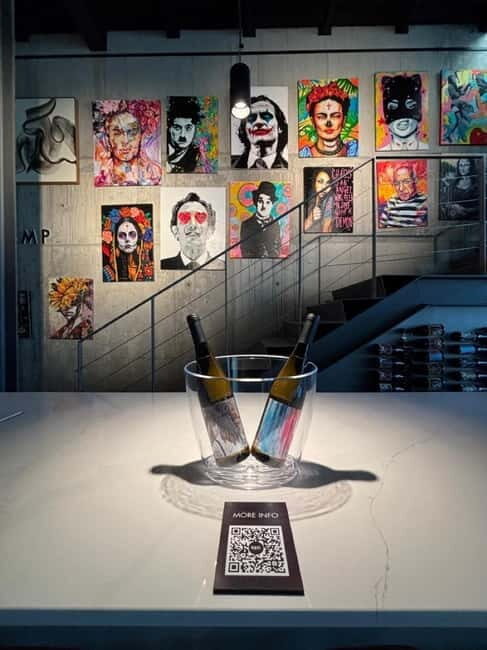 Entrance to the Roots Gallery + 1 glass of wine with snacks + 1 fine art print - Price and Value Analysis