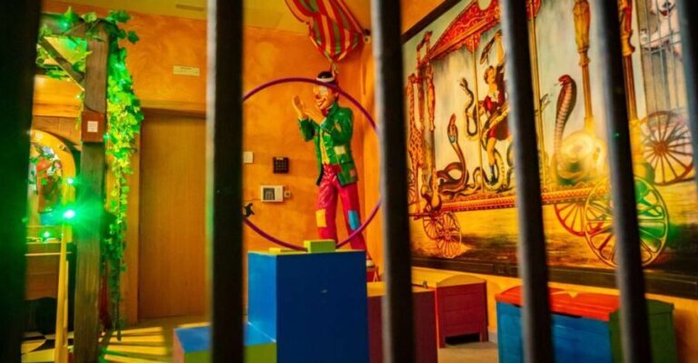 Escape room "The gratest show on earth" at Holidayworld - The Experience in Detail