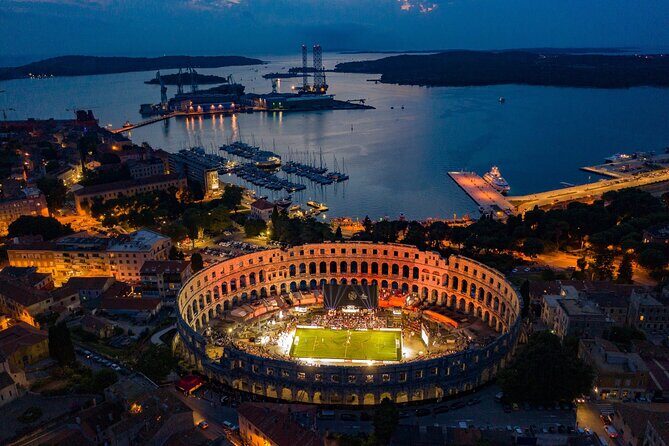 Explore layers of Pula's History in German or English - Practical Details and Experience Quality