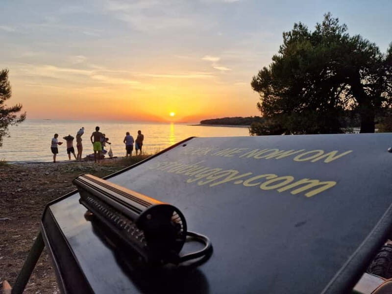 Faana: Sunset Buggy Tour with a possibility of swimming - The Experience: From Dusty Trails to Sunset Swims