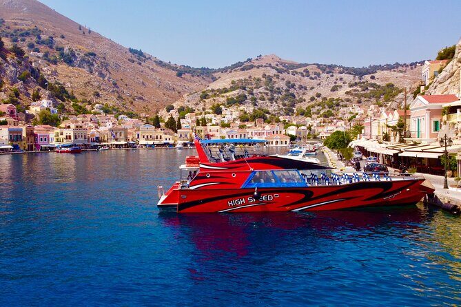 Fast Boat To Symi with a swimming stop at St George's Bay! (Only 1hr journey) - An In-Depth Look at the Symi Fast Boat Tour