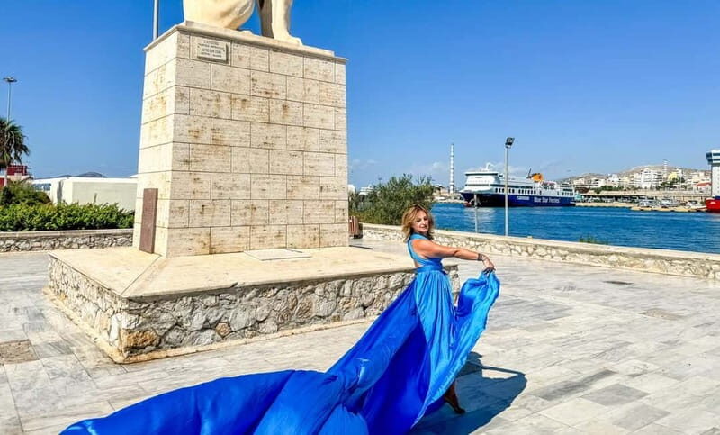 Flying Dress Photoshoot - Piraeus Cruise Port - Who Will Love This Experience?