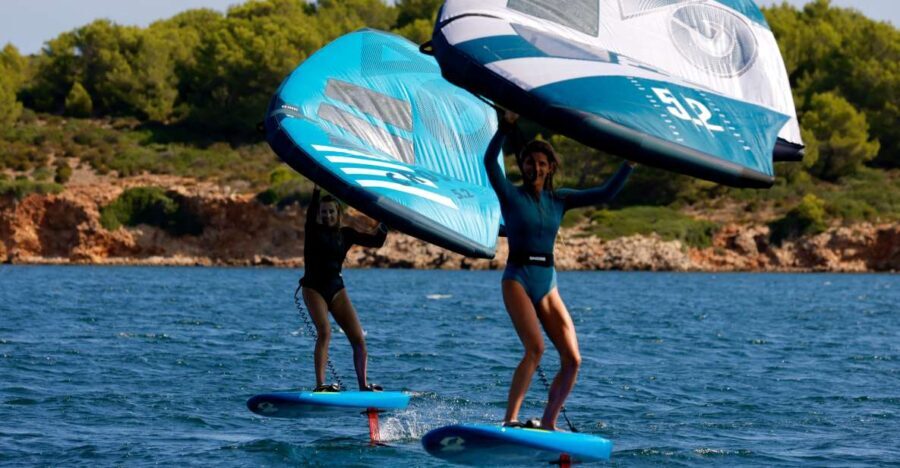 Fornells: Wing Foil Lesson with Gear in Menorca - A Closer Look at the Wing Foil Lesson