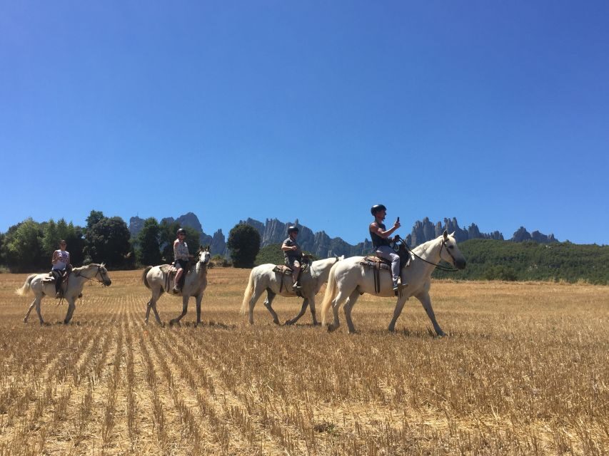 From Barcelona: Horseback Tour in Montserrat National Park - Authentic Experiences and Practical Details