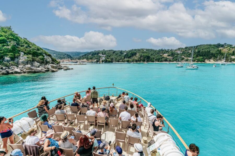 From Corfu Island: Antipaxos & Paxos Blue Caves Boat Cruise - The Sum Up