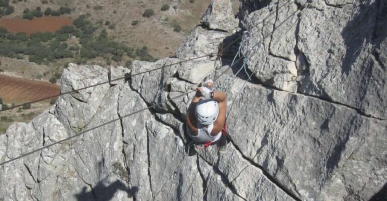 From Granada: 3-Hour Vía Ferrata in Moclín - A Closer Look at the Vía Ferrata Experience in Moclín