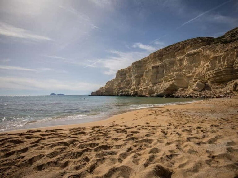 From Heraklion: Red Beach Tour with Hike, Pickup Included - The Hike to Red Beach: A Moderate Challenge