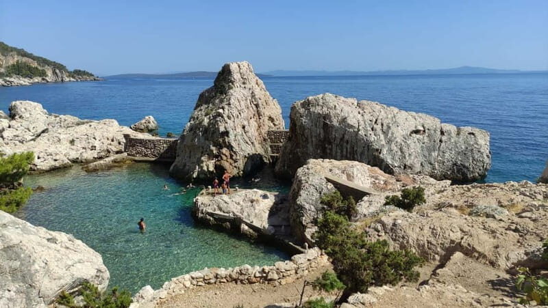 From Hvar: Red Rocks and Secret Caves Boat Tour
