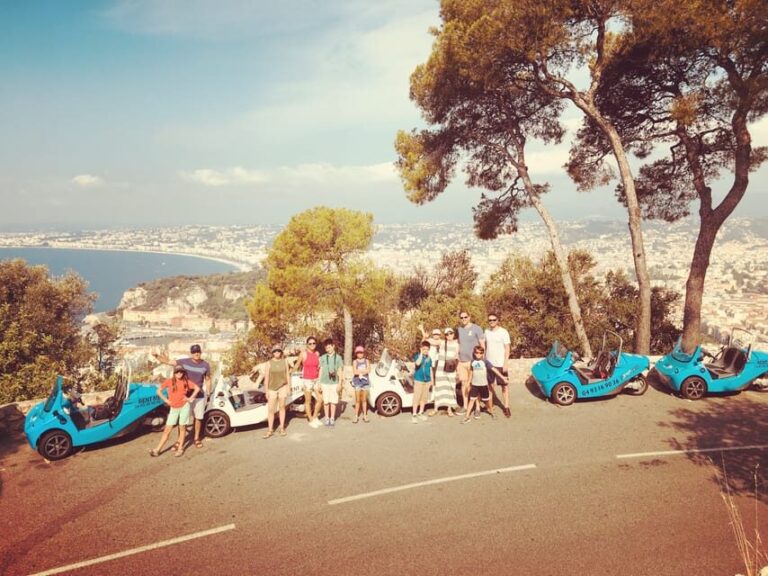 From Nice: 2-Hour Scenic Drive by 3-Wheel Vehicle - Exploring the Riviera in a Three-Wheel Wonder