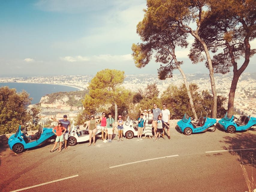 From Nice: 2-Hour Scenic Drive by 3-Wheel Vehicle - Exploring the Riviera in a Three-Wheel Wonder