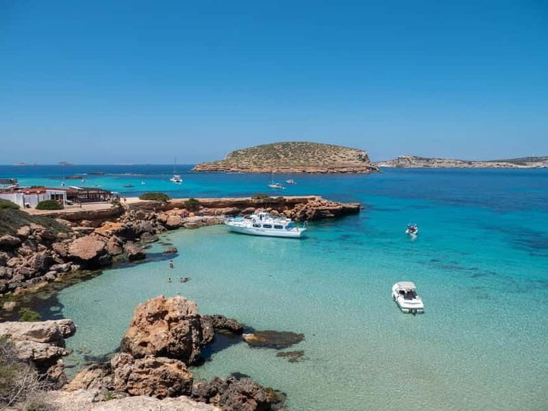 From Sant Antoni: round trip by boat to Cala Conta or Cala Bassa - An In-Depth Look at the Ibiza Boat Tour