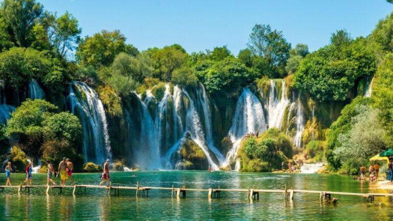 From Split and Trogir: Mostar Tour with Kravica Waterfalls - The Scenic Drive and Kravica Waterfalls