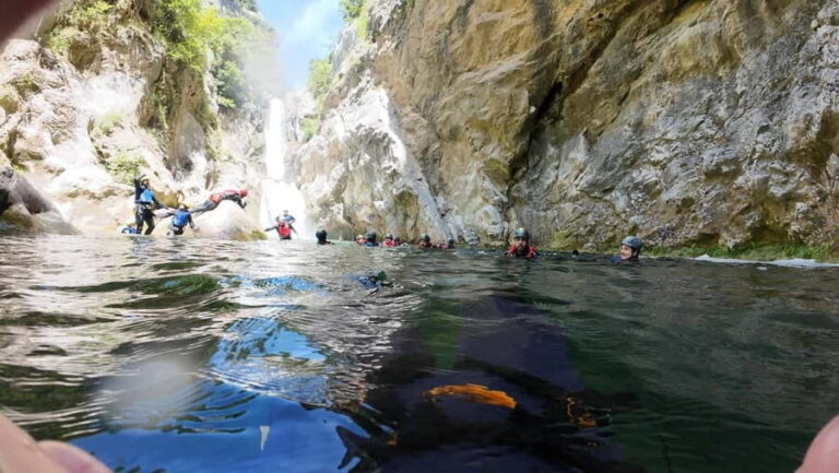 From Split/Omi: Canyoning Cetina River + Free Photos/Video - A Typical Day on the Water: What to Expect