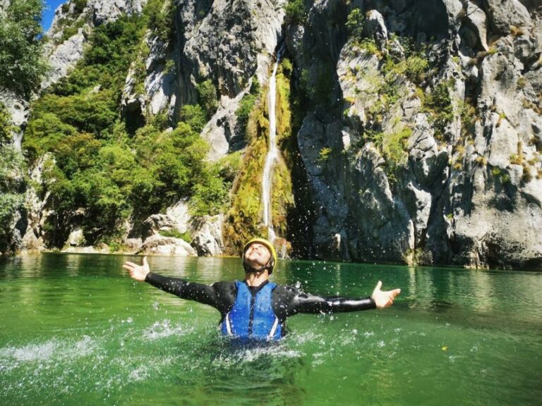 From Split or Zadvarje: Extreme Canyoning on Cetina River - The Gear and Safety Measures