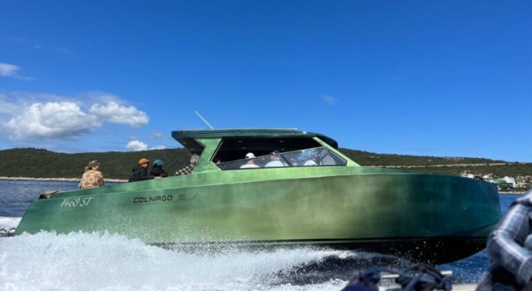 From Split: PRIVATE Deluxe Blue Cave Tour with Grilled Lunch - The Boat and Comfort Factors