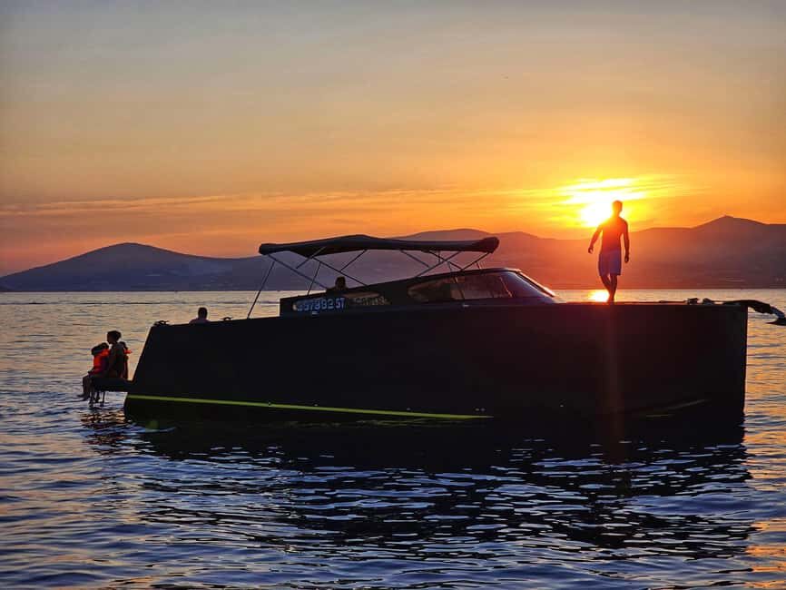 From Split: PRIVATE Sunset Powerboat Cruise with Drinks - The Sum Up