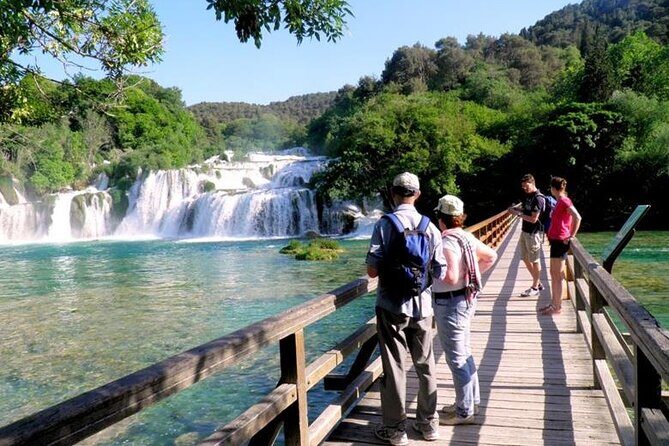 From Trogir, Seget, Okrug: Krka Waterfalls & ibenik Culture Tour - The Itinerary in Detail