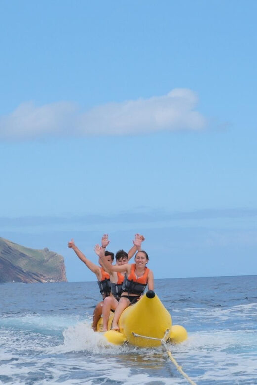 Funchal : Banana Boat Experience - Who Will Love This Experience