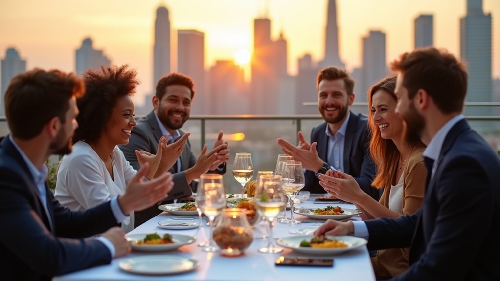 global networking through travel