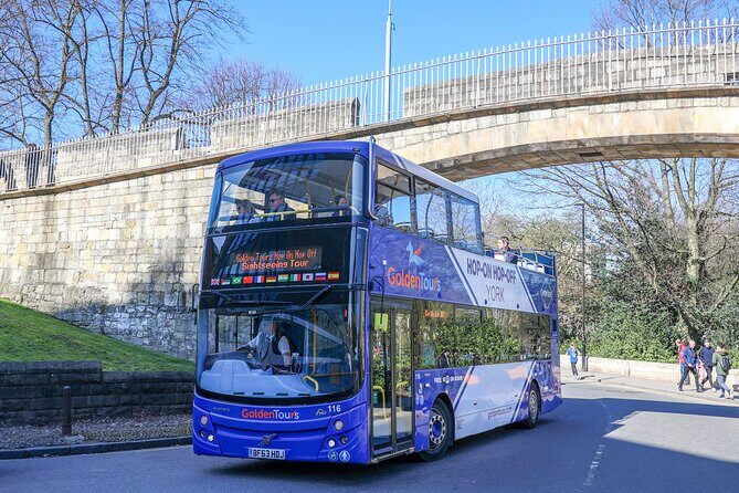 Golden Tours York Hop-on Hop-off Open Top Bus Tour with Audio Guide - The Route and Key Stops