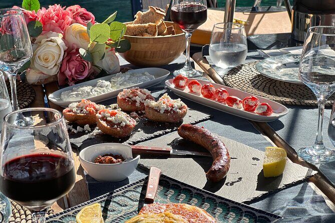 Greek Gastronomy & Wine Pairing Cruise with a Sommelier in Athens - Authentic Greek Flavors and Wines