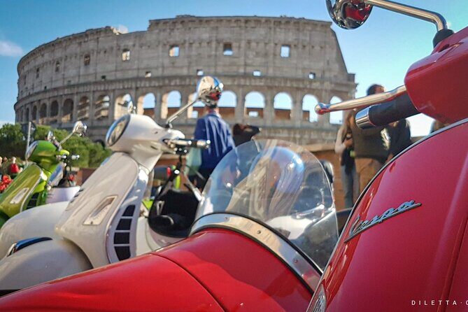 Highlights of Rome Vespa Sidecar Tour in the Afternoon with Gourmet Gelato stop - The Sum Up