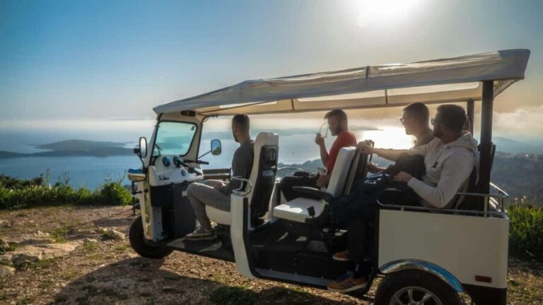 Hvar Island: eTuk Tuk Adventure Tour with a Guide - Breathtaking Views: Vidikovac and Fortress Panjola