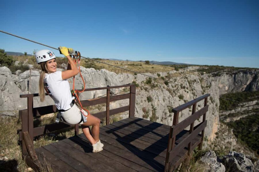ibenik : Zipline ibenik - ikola Canyon - Who Will Love This?