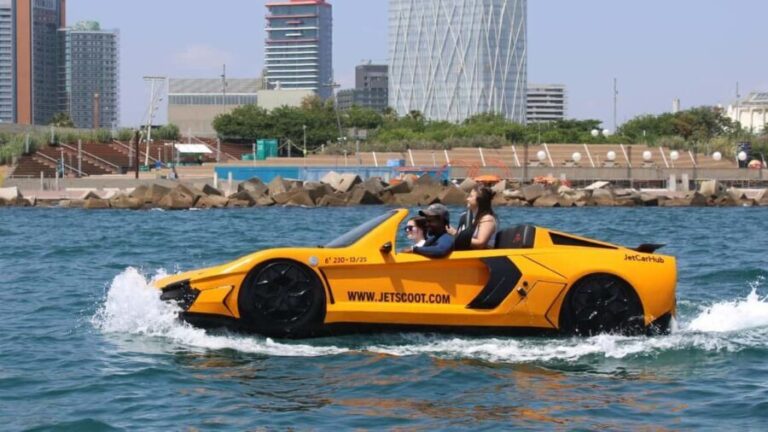 Jetcar: water car in Barcelona - A Deep Dive into the JetCar Experience in Barcelona