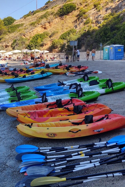 kayak route in granadella javea cave llop marí,cala en caló - An In-Depth Look at the Kayak Tour in Javea