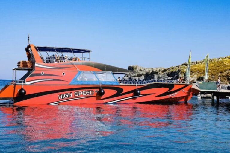 Kiotari, Lardos, Pefkos, & Lindos: Speedboat to Symi Island - An In-Depth Look at the Experience