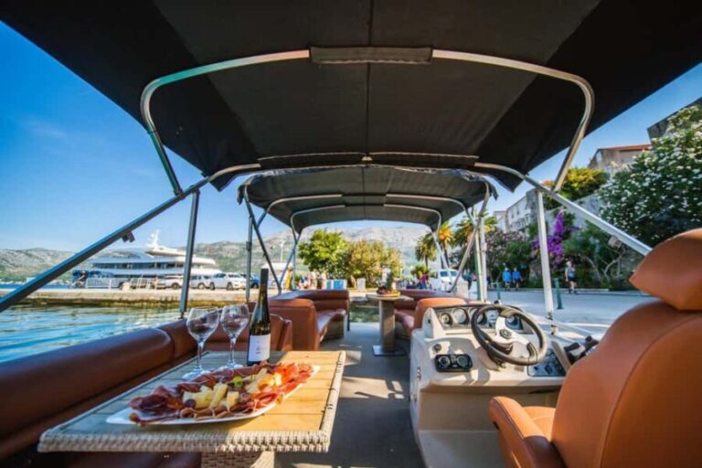 Korcula Lux Islands Picnic Boat Tour - The Experience Provider: Korkyra INFO