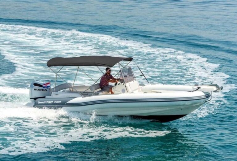 Krk/Dunat: Rent a boat Marlin 790 Dynamic 276468 KK - Navigating the Typical Day on the Water