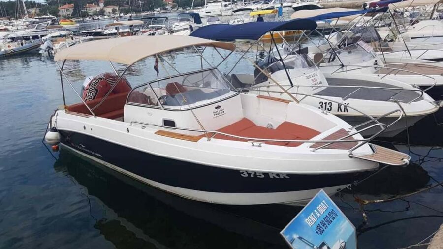 Krk: Rent a boat Admiral 660
