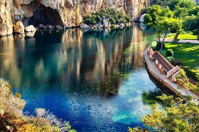 Lake Vouliagmeni Thermal Spa And Temple Of Poseidon Private Full Day Tour - The Sum Up