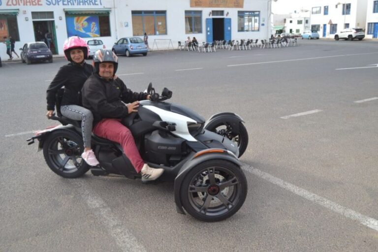 Lanzarote: Guided Tour on a Ryker - Exploring Lanzarote on a Ryker: What to Expect