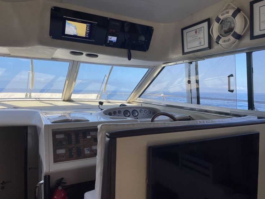 Las Galletas: Private Luxury Yacht Cruise with Lunch - The Lunch and Water Activities Experience