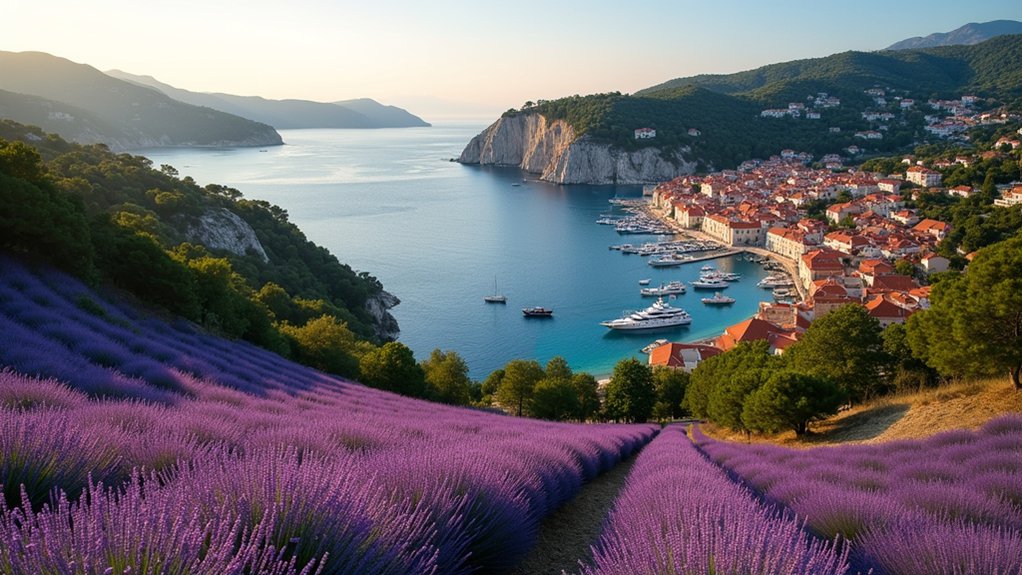 lavender fields and nightlife