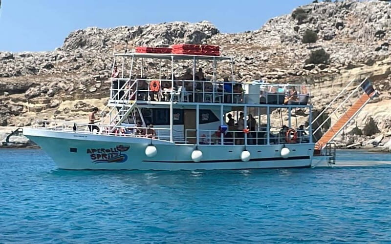 Lindos: The Aperoll Spritz boat trip, 4 swim stops - Who Should Consider This Tour?