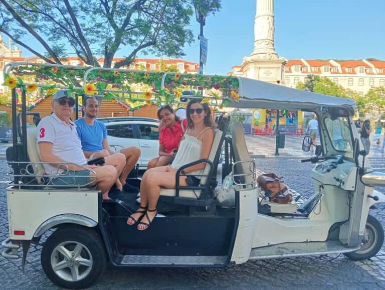 Lisbon: Half-day/4 Hour Private Guided city Tour by Tuk-Tuk - Exploring Lisbon in a Tuk-Tuk: An Insider’s Perspective