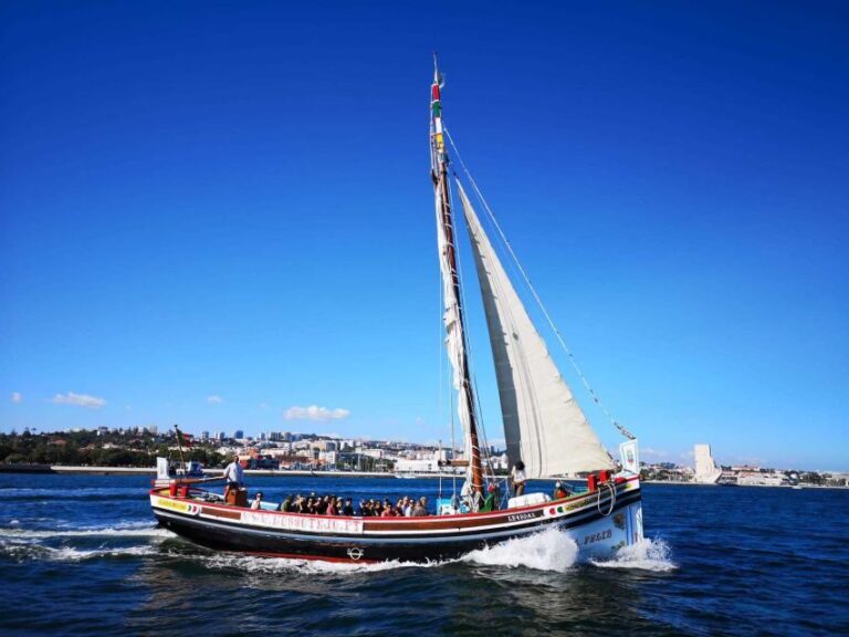 Lisbon: Tagus River Express Cruise in a Traditional Vessel - The Itinerary and Sights