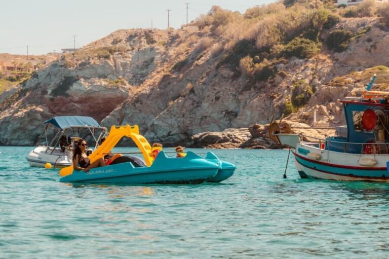 Lygaria Beach: Pedal Boat (Pedalo) - Exploring Ligaria Bay in Crete: What to Expect