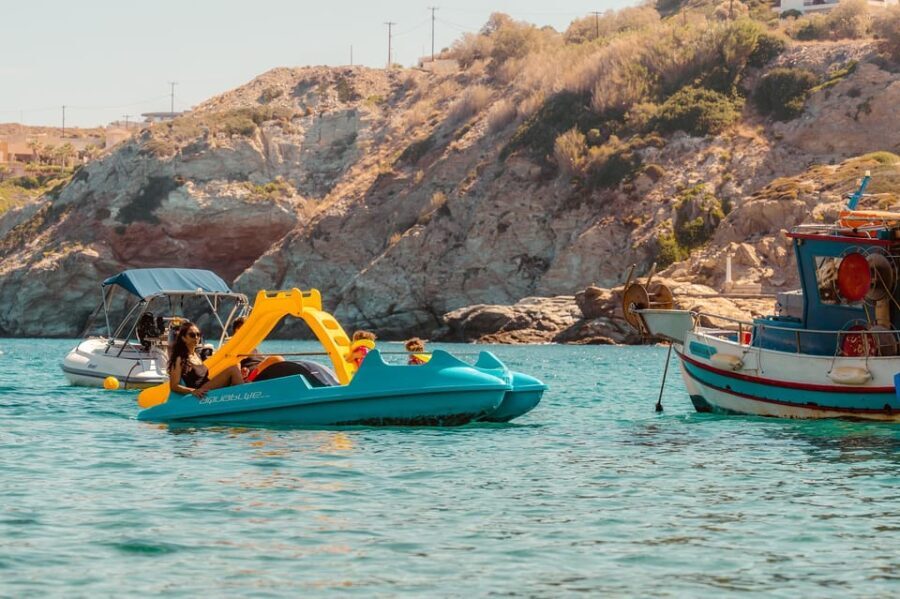 Lygaria Beach: Pedal Boat (Pedalo) - Exploring Ligaria Bay in Crete: What to Expect