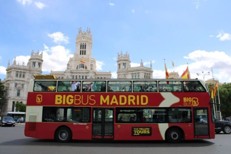 Madrid: Open-Top Big Bus Sightseeing Tour with Live Guide - A Detailed Look at the Madrid Open-Top Bus Tour