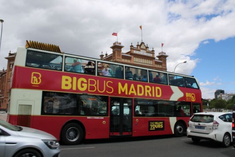 Madrid: Panoramic Open-Top Bus Day or Night Tour with Guide - The Sum Up